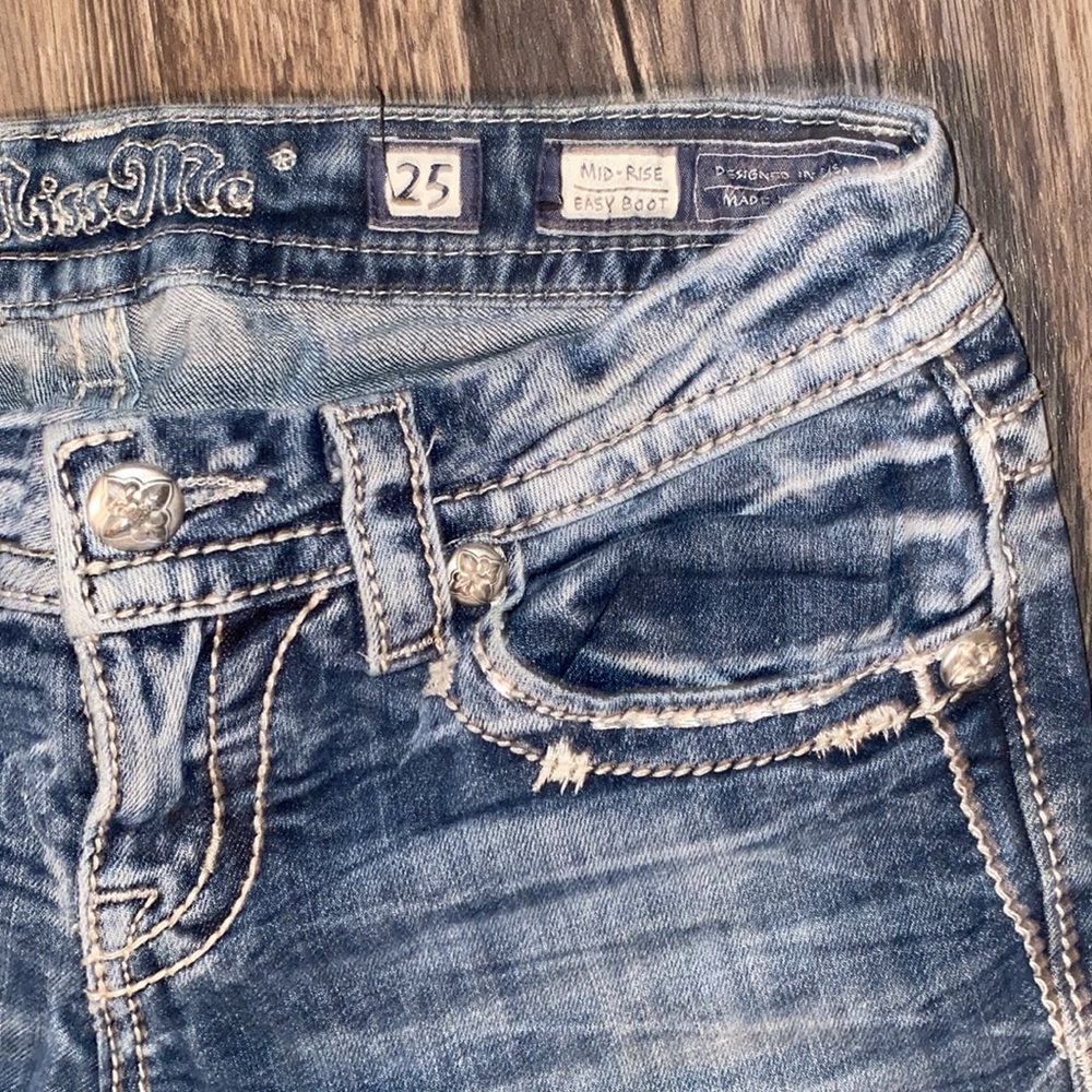 ‼️SOLD ON ♏️‼️Miss Me Jean Boot - Picture 3 of 3